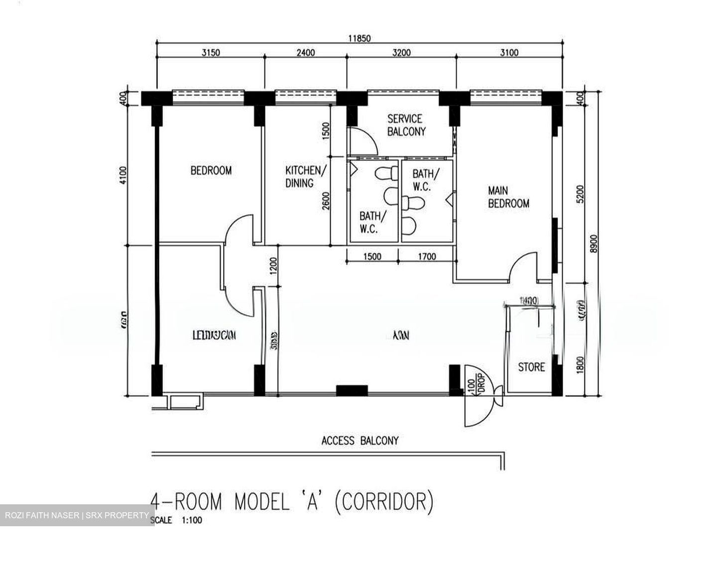Blk 354 Kang Ching Road (Jurong West), HDB 4 Rooms #553589391
